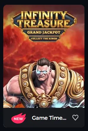 Infinity Treasure Grand Jackpot Boomerang Casino Slot