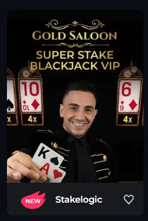 Gold Saloon Super Stake Blackjack VIP auf Casino Boomerang
